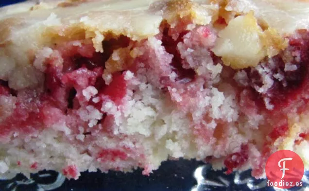 Pastel De Arándanos Con Glaseado De Naranja