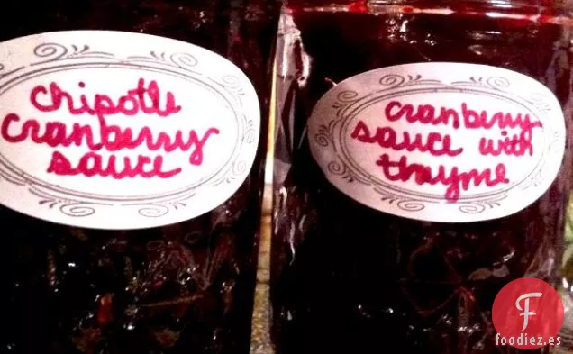 Salsa Picante de Arándanos