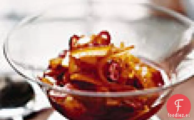 Compota de Naranja Confitada y Arándanos rojos