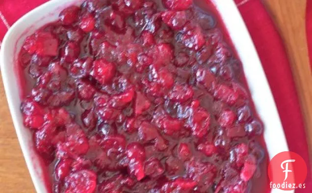 Salsa de Arándanos con Especias