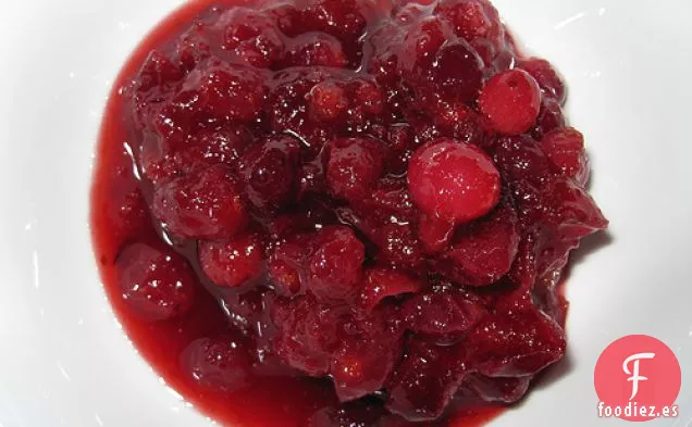 Salsa de Arándanos de Arce