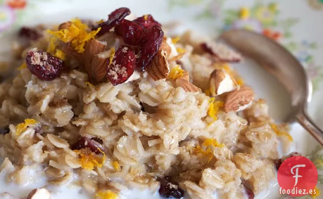 Harina de Avena con Almendras y Naranja y Arándano