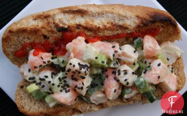 Rollo de Camarones Wasabi