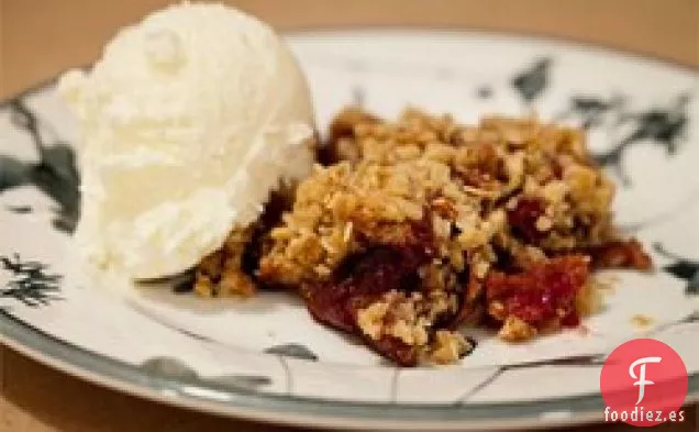 Crujiente de Manzana y Arándano