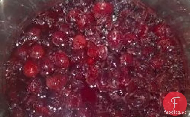 Salsa de Arándanos Anaranjados