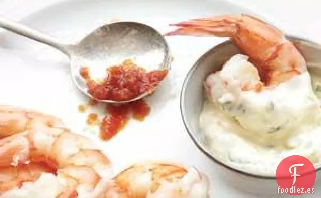 Camarones Con Aïoli De Estragón