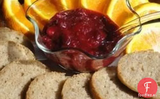 Salsa de Arándanos Anaranjados