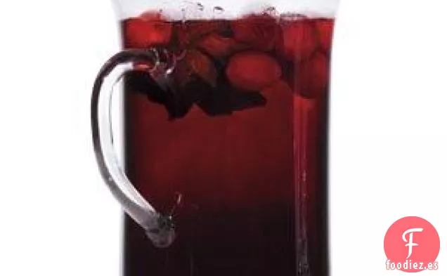 Vino Caliente Con Arándanos