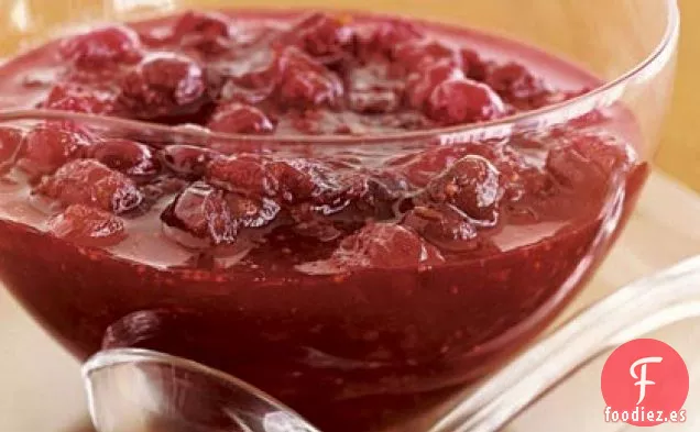 Salsa de Oporto de Arándanos