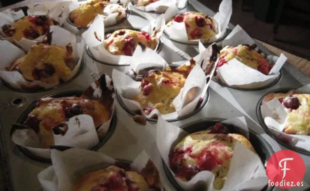 Magdalenas de Nueces de Arándano