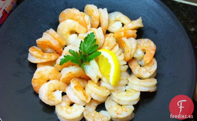 Camarones Escalfados