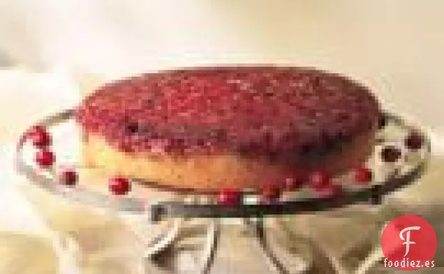 Tarta invertida de Arándanos