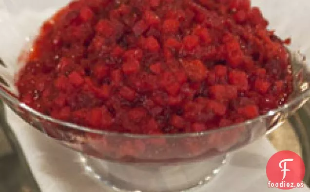 Chutney De Arándano, Frambuesa Y Pera