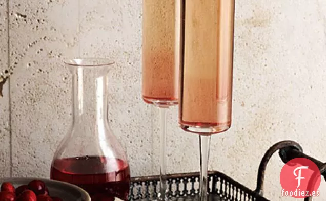 Arándano rojo Kir Royale