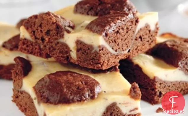 Brownies de Queso Ricota de Arándano y Naranja