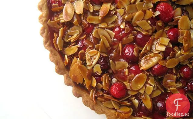 Tarta De Arándanos, Caramelo Y Almendras