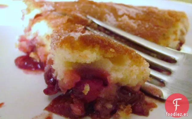 Pastel de Manzana y Arándano Fácil