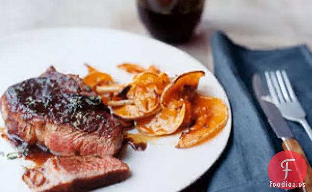 Filete Con Salsa De Arándanos