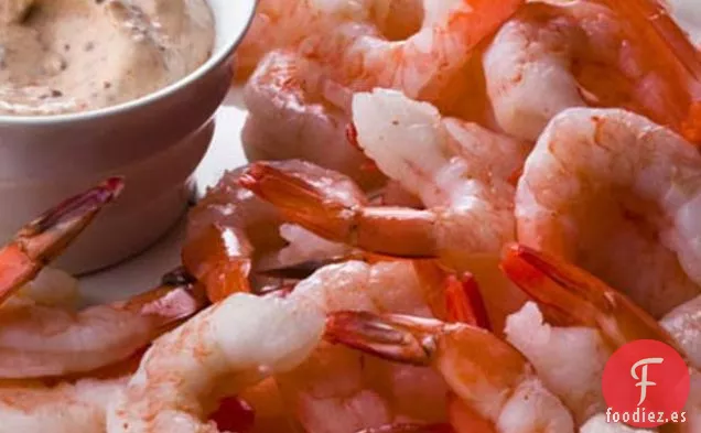 Camarones Con Salsa Remoulade