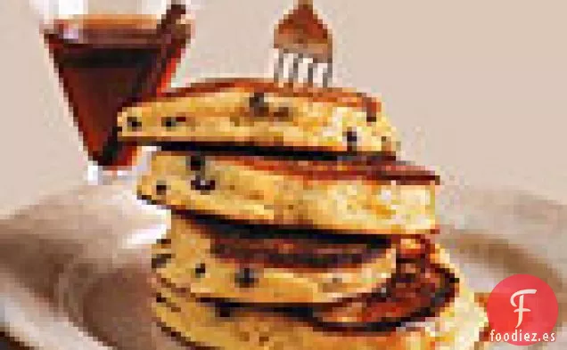 Pasteles de Harina de Maíz y Grosella con Jarabe de Manzana y Canela