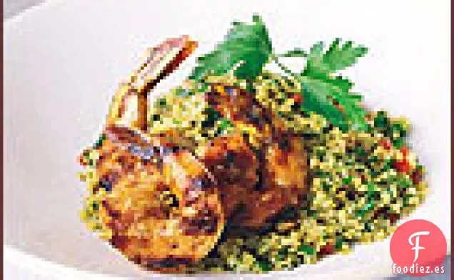 Camarones a la Parrilla con Mermelada de Tomate