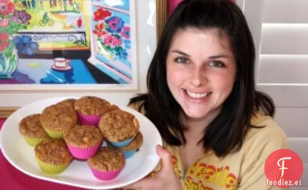 Muffins veganos de Almendras y quinua