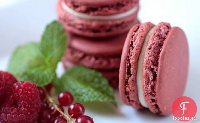 Macarrones de Bayas Rojas