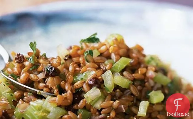 Ensalada de Bayas de Centeno con Vinagreta de Naranja