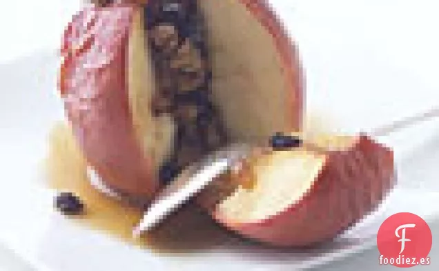 Manzanas Al Horno Rellenas De Frutos Secos Y Pacanas