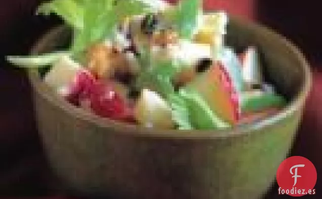 Manzanas Y Nueces Con Queso Stilton