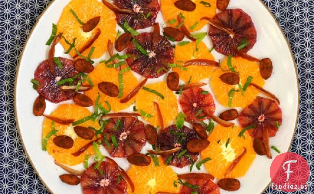 Ensalada de Naranja, Almendras y Dátiles