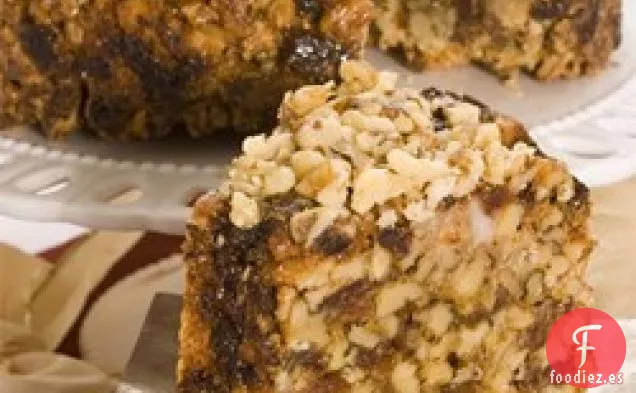 Pastel de Dátiles de Nuez Inglesa
