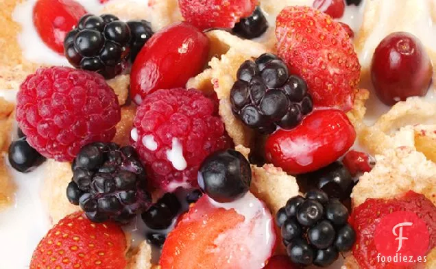 Cereales de frutas refrescantes