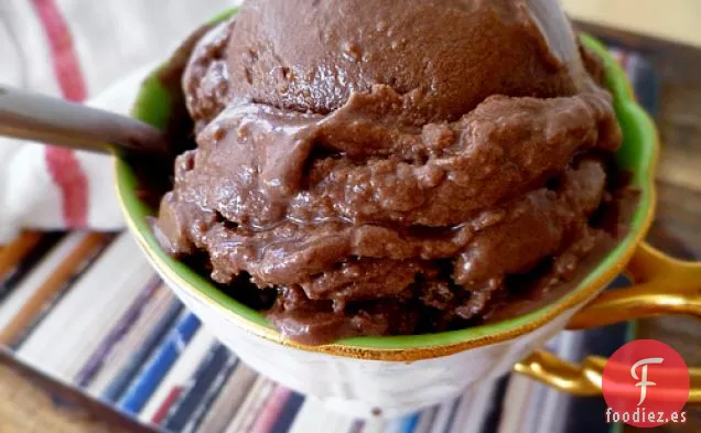 Helado de Chocolate sin Lácteos Fácil
