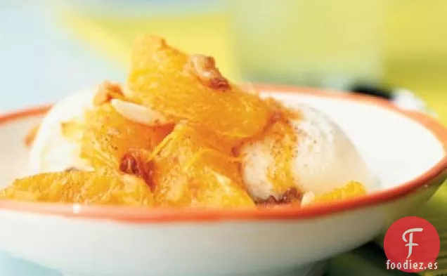 Naranjas con Especias Marroquíes