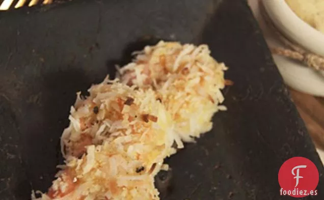 Camarones de Coco Con Salsa de Curry