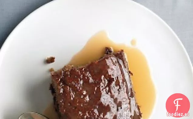 Budín de Caramelo Pegajoso