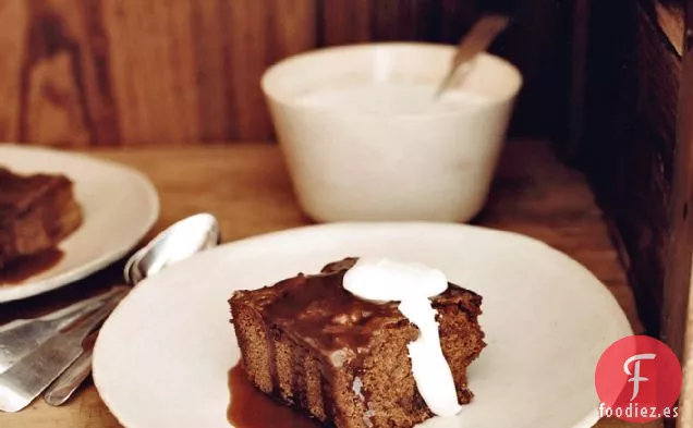 Budín de Caramelo Pegajoso