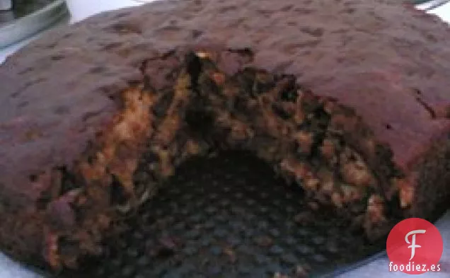 Pastel de Mayonesa de Frutos Secos y Dátiles