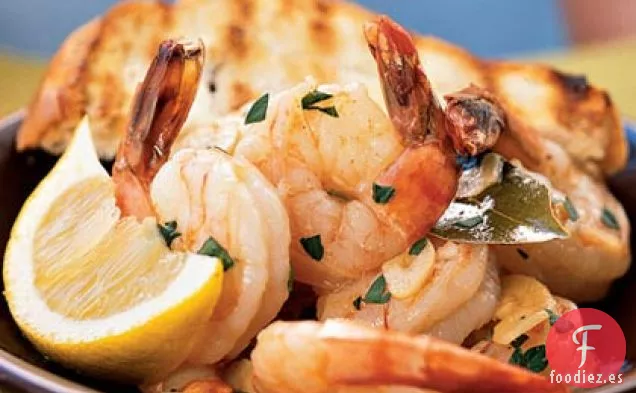 Camarones al Estilo Español con Ajo