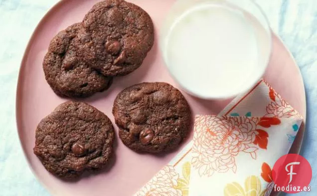Galletas Dobles de Chocolate Sin Gluten