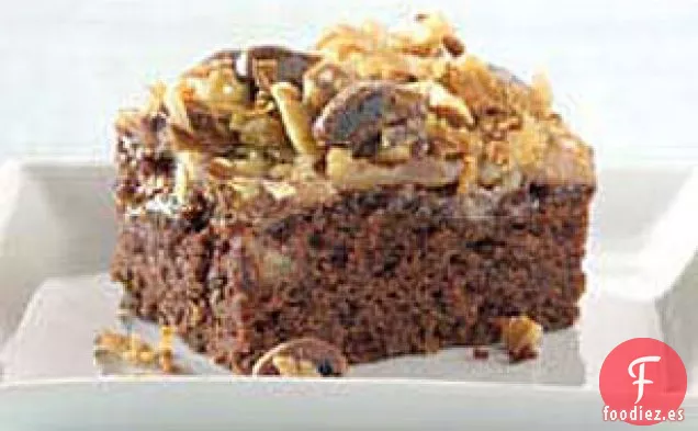 Brownie Doble de Chocolate y Caramelo