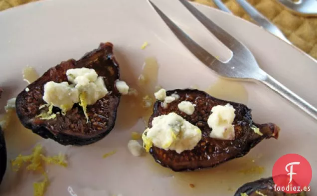 Higos a la Parrilla con Queso Azul