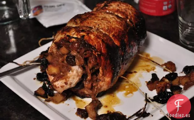 Receta de Asado de Cerdo relleno de Higos