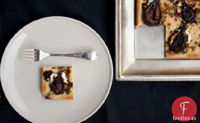 Pizza Con Higos Misión Asados Balsámicos