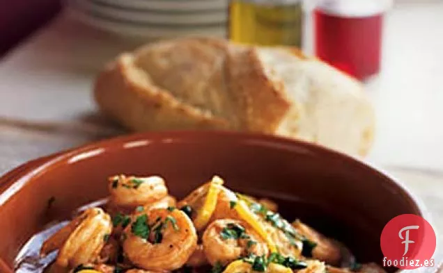 Camarones Clásicos al Ajillo