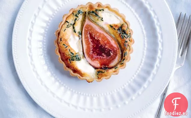Tarta De Higo Y Queso De Cabra