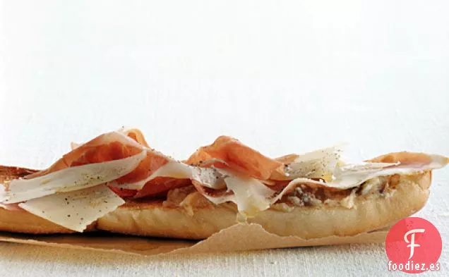 Tartines de Jamón, Manchego y Higos