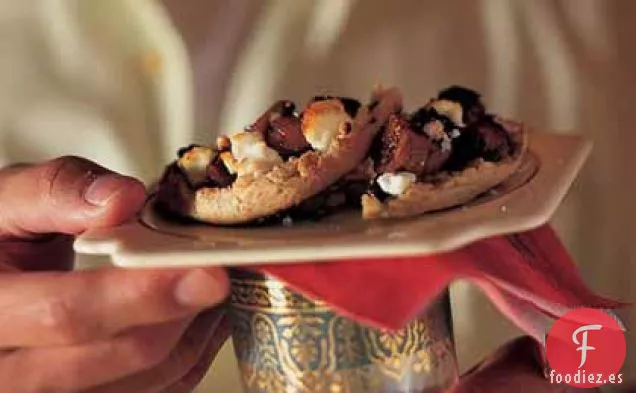 Pizza de otro Mundo con Queso de Cabra y Tapenade de Higos