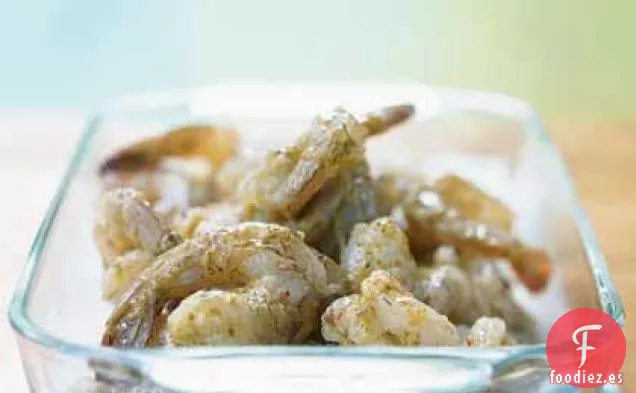 Camarones Gigantes Picantes a La Parrilla